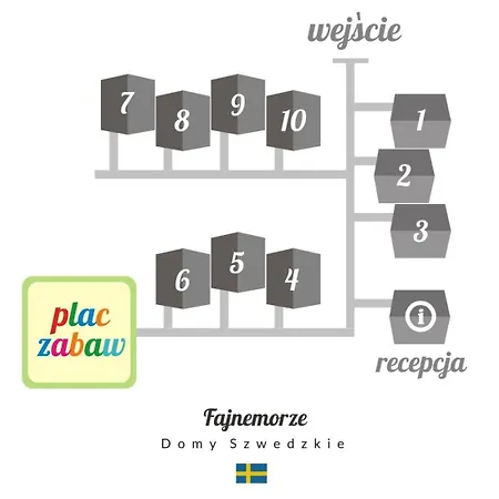 Fajnemorze - Szwedzkie Lodge Debina (Ustka)